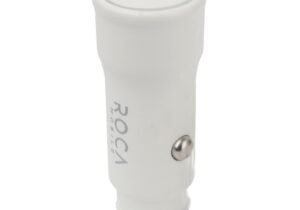 Cargador inteligente Auto ROCA 20W. USB CPD Sin Cable