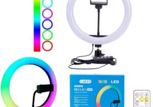 Aro de luz led rgb 32